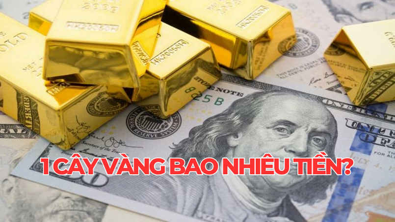 1 cây vàng bao nhiêu tiền